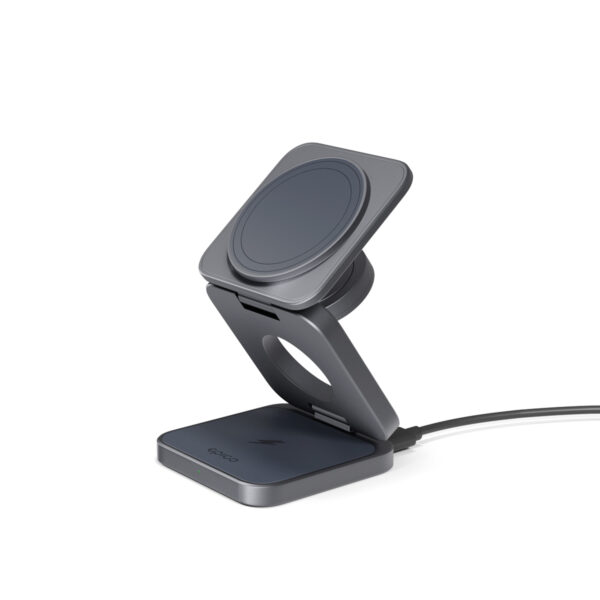 Epico UltraBase 3in1 FoldMag+WirelCharg Stand EF30-SpaceGray