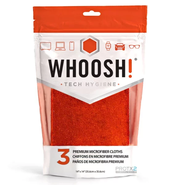 Whoosh XL Tech Cleaning cloths ( 3 pack)