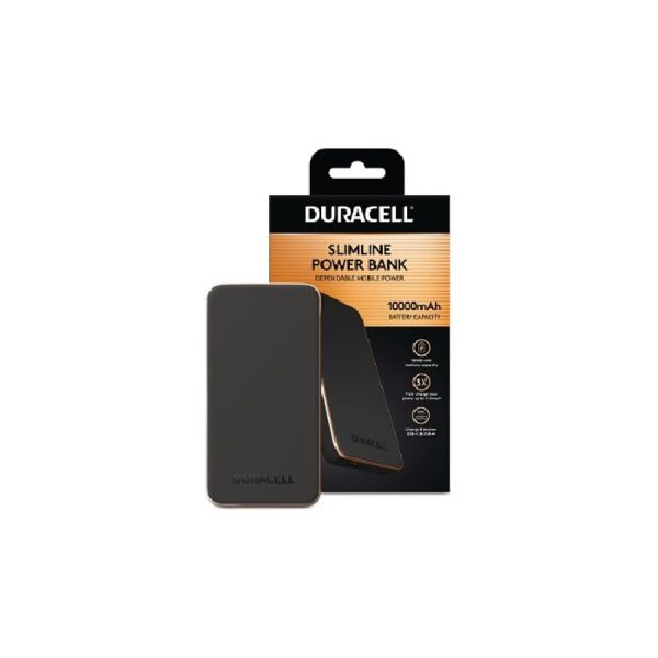 Duracell Slimline Power Bank Charge Plus
