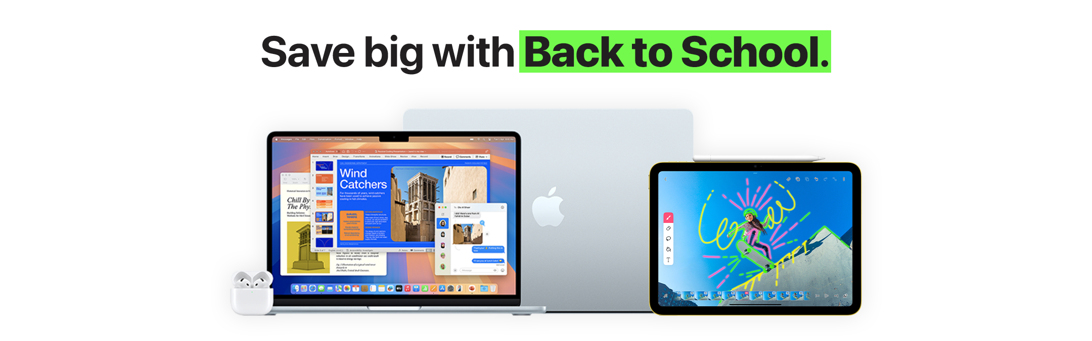 Back to School Web Page Header