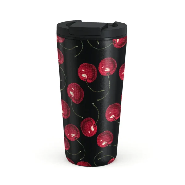 Burga -  Coffee cup Flap lid -Cherrybomb