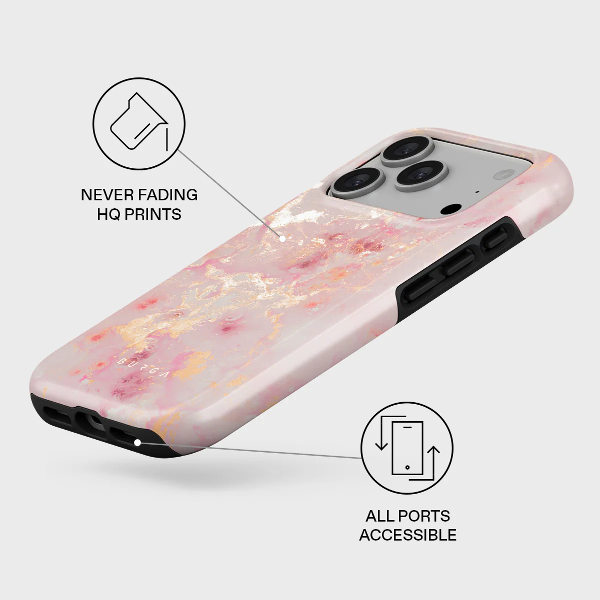 BURGA First Frost - iPhone 17 Pro ケース 【公式ショッピングサイト】