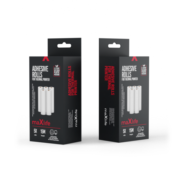 Maxlife roll set for thermal printer