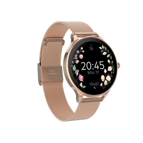 Forever smartwatch SB-306 Velora rosegold with Verona bracelet